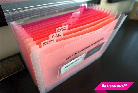 How to Organize Receipts | การจัดบ้าน, องค์กร, โต๊ะทำงาน