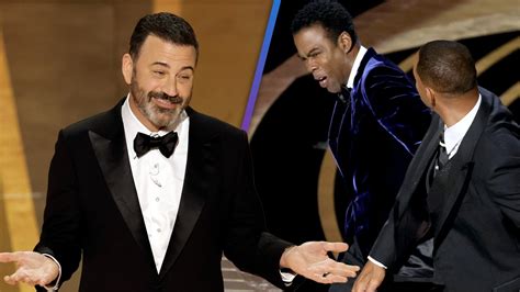 Jimmy Kimmel Mocks Will Smith Slap in 2023 Oscars Opening Monologue | Entertainment Tonight