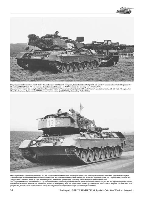 Cold War Warrior LEOPARD 1 The Leopard 1 MBT in Cold War Exercises with the German Bundeswehr ...