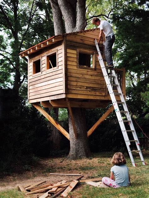 How to Build a Treehouse for Your Backyard - DIY Tree House Plans