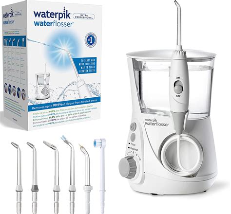 Waterpik + Ultra Professional Water Flosser With 7 Tips And Advanced ...