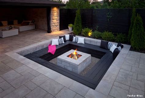 40 Best Sunken Patio Fire Pit Ideas for Your Backyard in 2021 | Sunken patio, Fire pit backyard ...