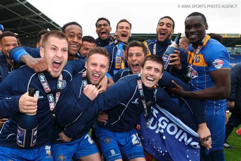 In pictures: Shrewsbury celebrate second place | Shropshire Star