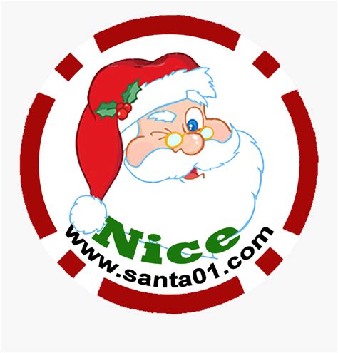 Transparent Santa Claus Signature Clipart - Santa Winking , Free ...