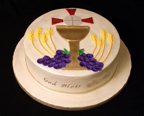 Religious Cakes - an album on Flickr First Communion Cakes, First ...