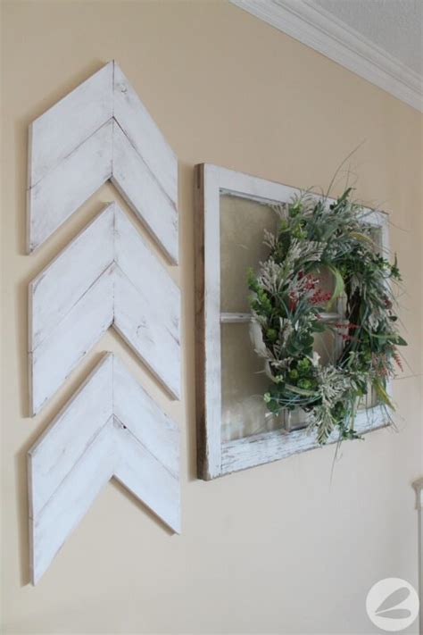 DIY Rustic Arrow Wall Decor » Homemade Heather