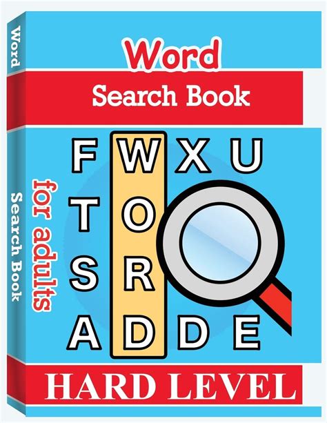 Buy Word Search Books for Adults - Hard Level: Word Search Puzzle Books for Adults, Large Print ...