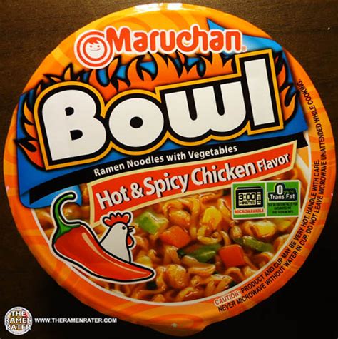 #1011: Maruchan Bowl Hot & Spicy Chicken Flavor Ramen Noodles With Vegetables - The Ramen Rater