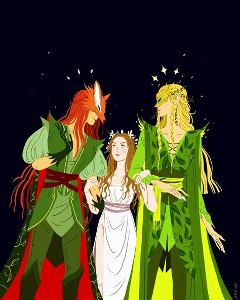 Alba R on Instagram: “Lucien, Freyre and Tamlin from A Court of Thorns and Roses by ...