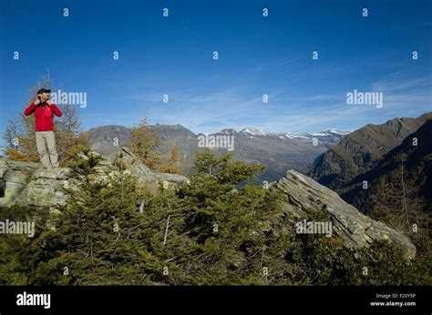 Switzerland grisons hiking hi-res stock photography and images - Alamy