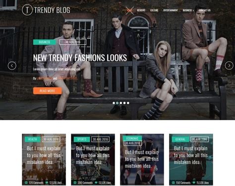 25 Best Free Blog HTML Website Templates 2024 - DigitalTemplateMarket