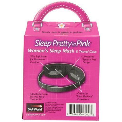 Sleep Pretty In Pink Women's Sleep Mask | Zoom Health