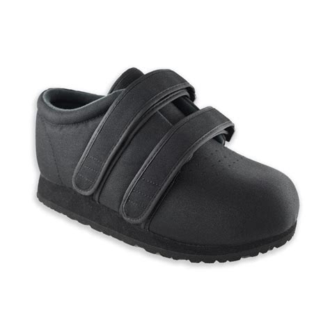 Pedors Classic Max Black Orthopedic Shoes for Swollen Feet | Very Wide ...