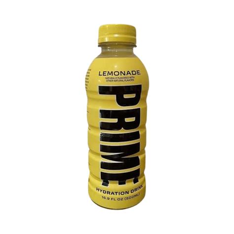 Buy Palmzen Prime Hydration Yellow Lemonade Drink Endorsed By KSI & Logan Paul With 16.9 Fl Oz ...