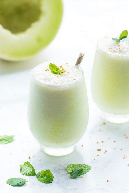 Honeydew Melon Refresher Smoothie Recipe | Solluna by Kimberly Snyder