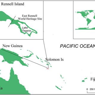 Worldview imagery classification map of the entire Rennell Island. Note ...