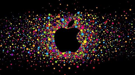 Black Apple Logo Particles Wallpaper - Technology HD Wallpapers - HDwallpapers.net