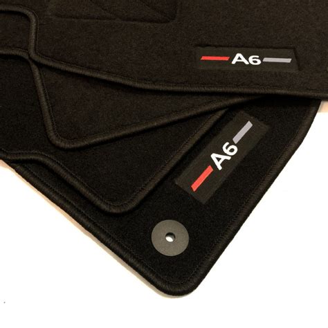 Floor mats for AUDI A6 C7 finish Sportline (2011-2018) - Discount 20%