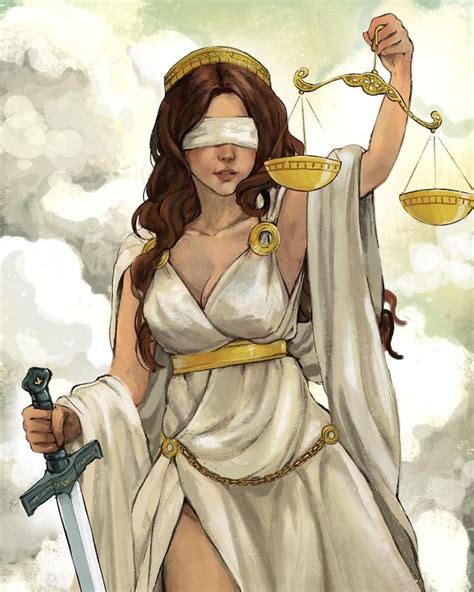 Justicia y equilibrio | Greek goddess art, Greek mythology art, Greek ...