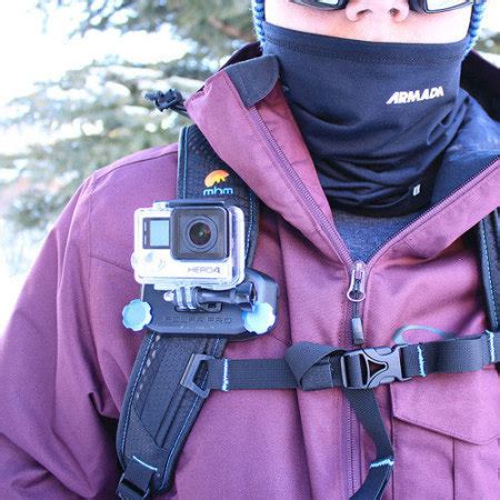 PolarPro GoPro and Smartphone Backpack Strap Mount