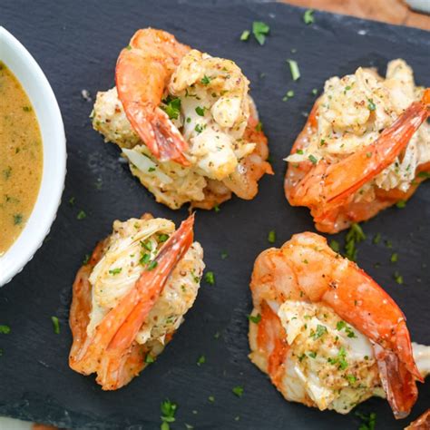 Crazy Viral Crab Stuffed Shrimp - One Stop Chop