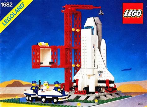 LEGO® 1682-1: Space Shuttle Launch (Town / 1990)