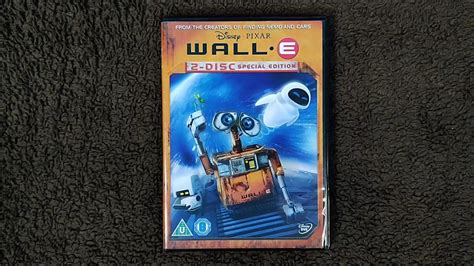 Unboxing Wall-E 2-Disc Special Edition DVD - YouTube