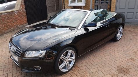 Audi A5 Cabriolet 1.8 TFSi SE ; Black ; 19" S Line alloys ; Low mileage | in Billericay, Essex ...