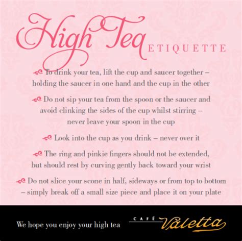 High Teas at Café Valetta in 2024 | Tea etiquette, English tea party, High tea