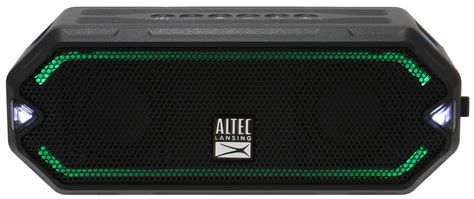 Altec Lansing IMW1200-BLK HydraJolt Everything Proof 16 Hours Playtime IP67 Waterproof Wireless ...