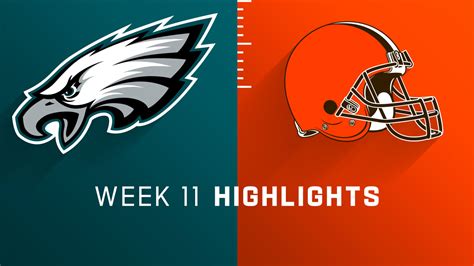 Philadelphia Eagles vs. Cleveland Browns highlights | Week 11