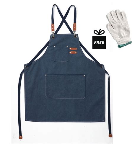 Chef Aprons for Men, Women ,Water-Resistant with Large Pockets, Ideal for Chef, BBQ, Baking ...