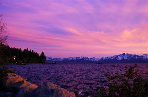 Lake Tahoe Sunset Photograph by Mischelle Lorenzen