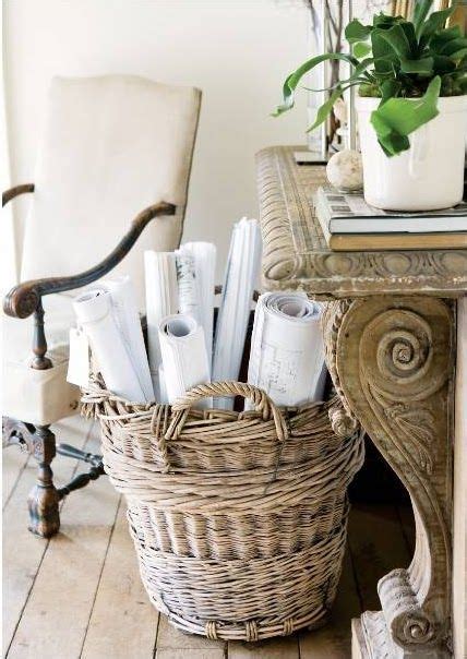 Decorating with Baskets {18 Everyday Ideas} - TIDBITS&TWINE