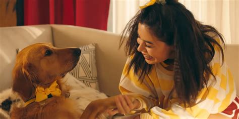 Miranda Cosgrove Bonds With Adorable Golden Retriever in Marshmello’s ...