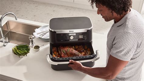 Ninja Foodi FlexDrawer XL Dual Air Fryer AF500UK | MegaZone & Dual Zone