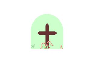 Easter Cross Icon Graphic by tsaartstudio02 · Creative Fabrica