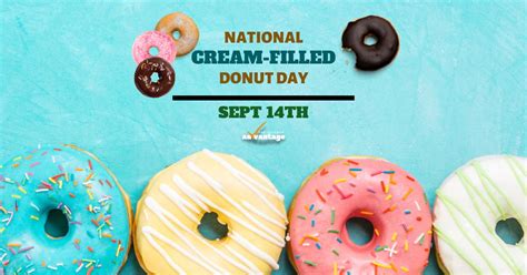 National Cream Filled Donut Day - The Village Advantage