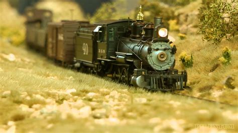 Rocky Mountains Model Railroad Narrow Gauge HO Scale - YouTube