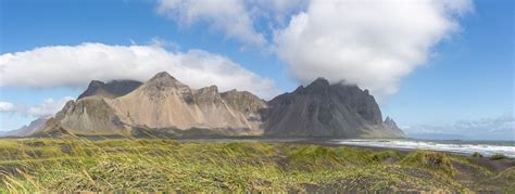 Stokksnes Lighthouse And Vestrahorn Mountain