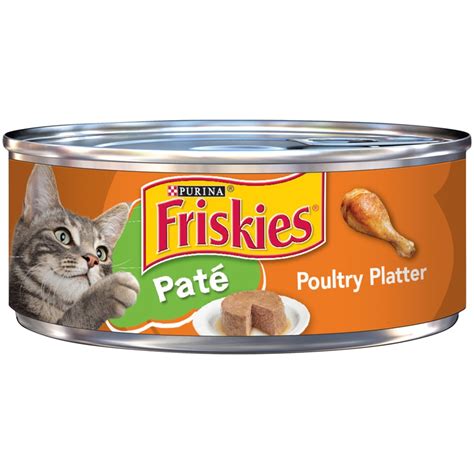 FRISKIES Paté Poultry Platter Wet Cat Food 156g | Purina