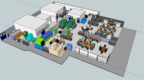 Manufacturing Floor Layout Plan