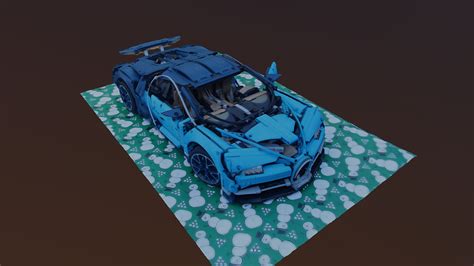 LEGO Bugatti Chiron - Download Free 3D model by cuzi [cba5ab3] - Sketchfab