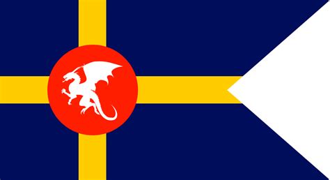 Flag of New Sweden by rabbit-ice on DeviantArt