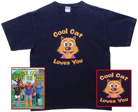 COOL CAT Shirt and COOL CAT SAVES the KIDS - Director's Cut Movie | eBay