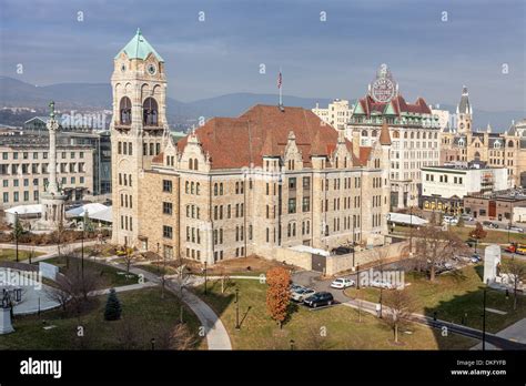 Courthouse Square, Scranton, Pennsylvania, Lackawanna County Stock ...