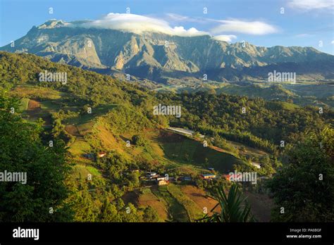 Mount Kinabalu and Kundasang Valley Sabah Borneo Malaysia Federation Stock Photo - Alamy