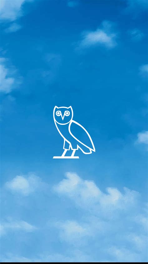 Download OVO Owl Logo iPhone by Drake Wallpaper | Wallpapers.com