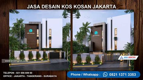 Jasa Desain Kos Kosan Jakarta - Asia Arsitek