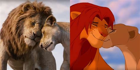 'the Lion King' Remake Versus Original Side-by-Side Photos - Business Insider